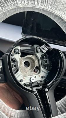 Volant BMW personnalisé en cuir à fond plat F20 F21 F22 F30 F32 F36 M2 M3 M4